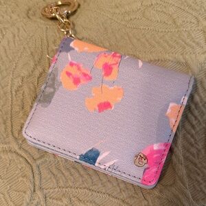 Spartina 449 Floral Key & Card Holder - Pink, Orange, Blue
